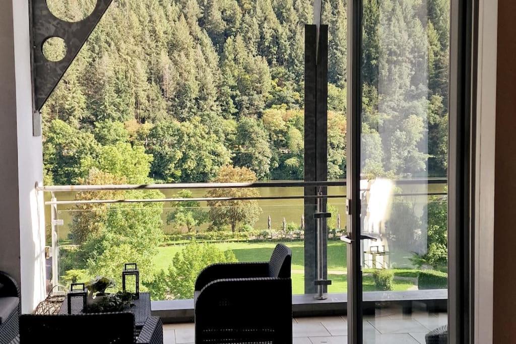 Wohnwerk: Penthouse - Moselblick Apartment Traben-Trarbach Luaran gambar