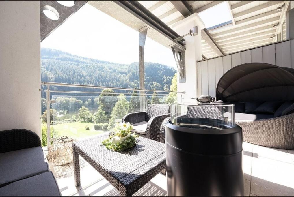 Wohnwerk: Penthouse - Moselblick Apartment Traben-Trarbach Luaran gambar
